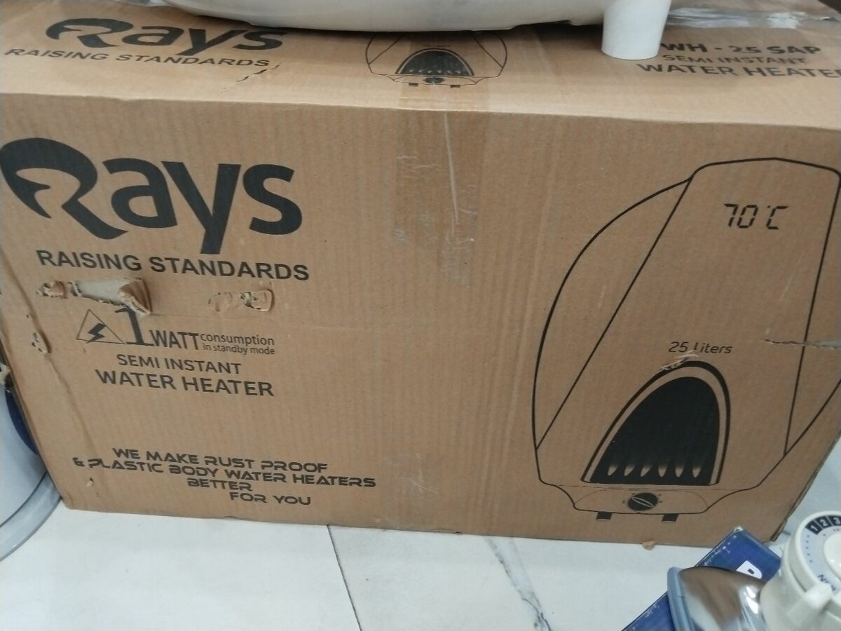 Rays electric geyser