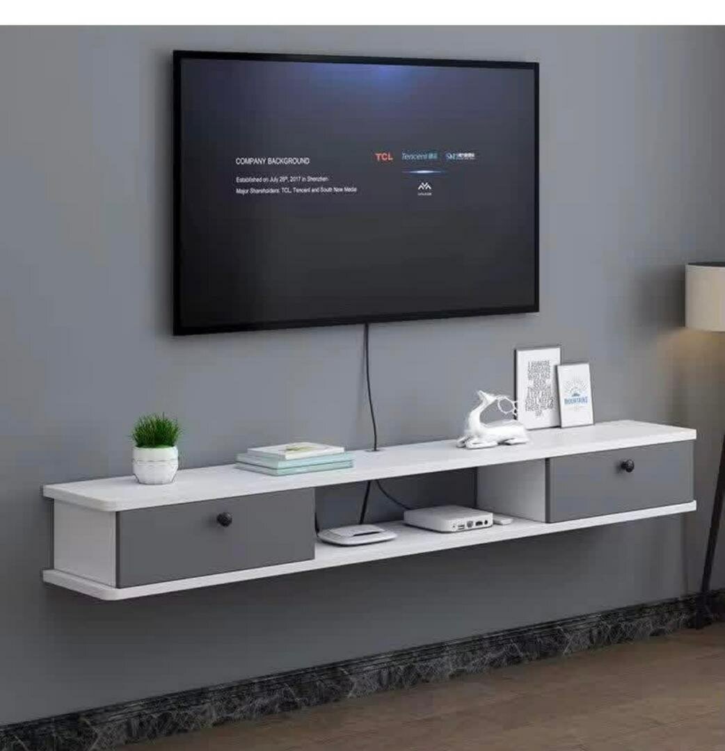 Étagère murale moderne pour TV