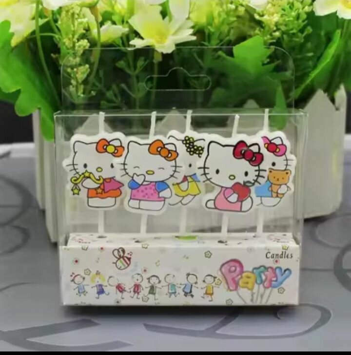 Bougie d'anniversaire dessin a