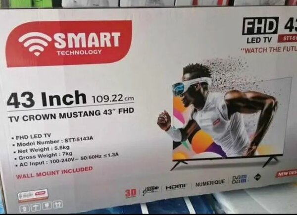 TV LED 43 pouces FHD SMART