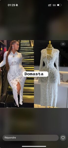 Robe longue imprimée élégante