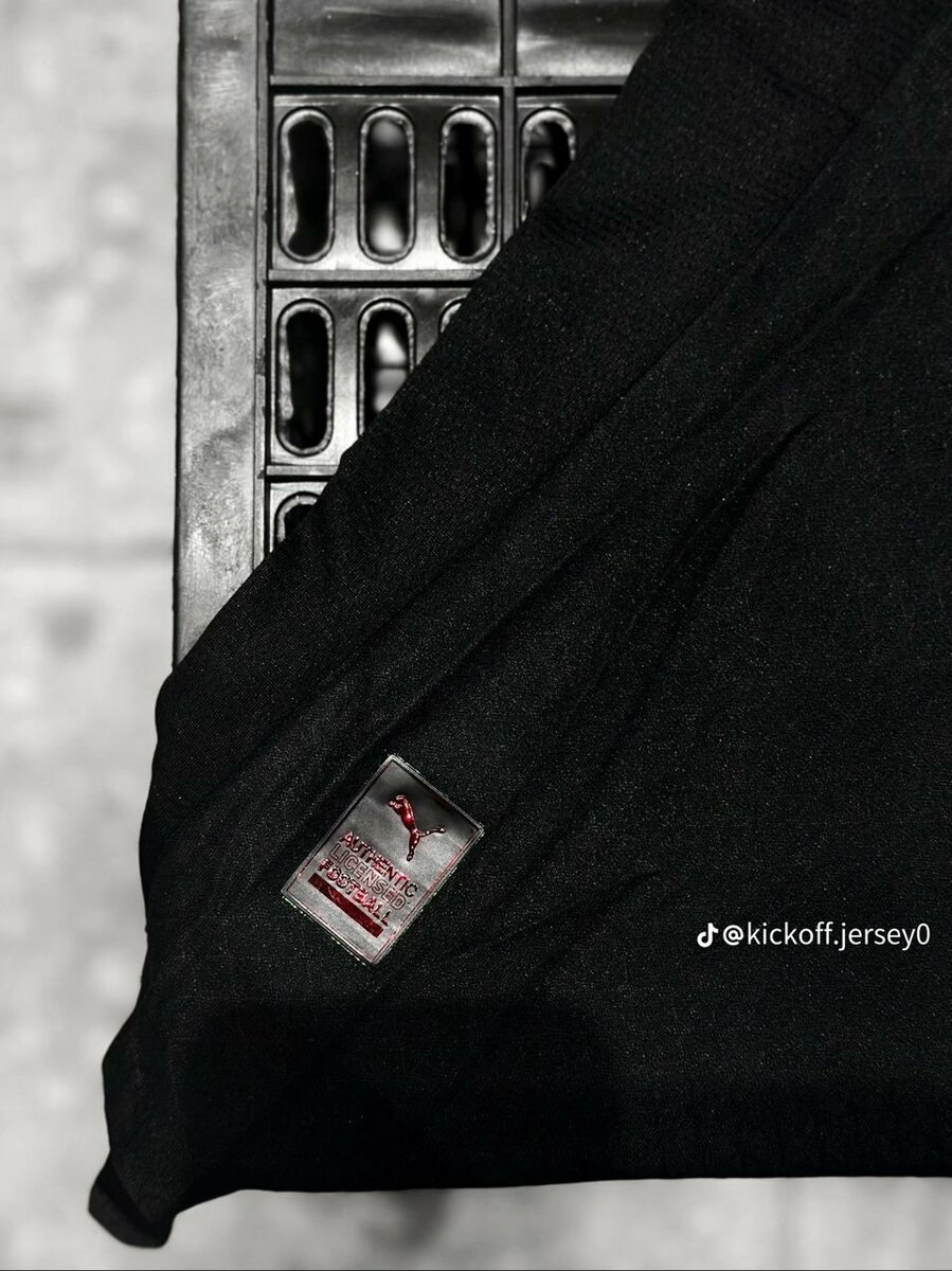 Maillot de Football Puma Noir