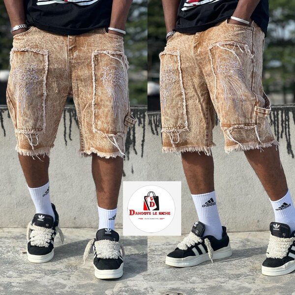 Shorts en denim décontractés pour hommes