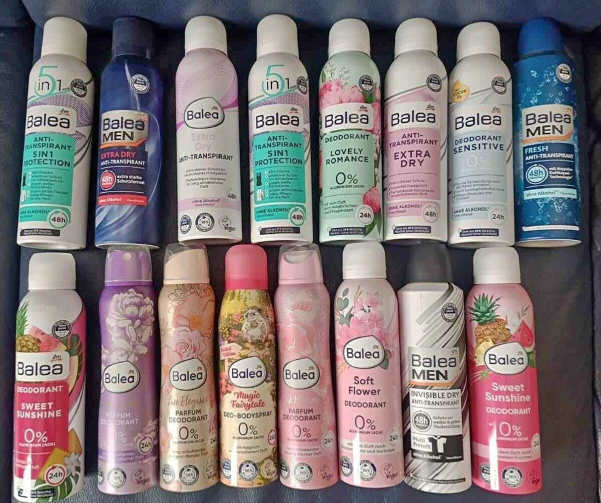 Déodorant et anti transpirant