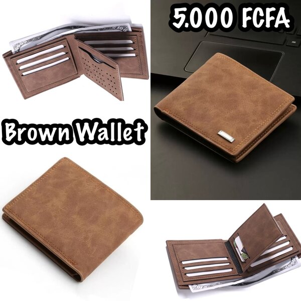 PORTEFEUILLE  MARRON 5.000 FR