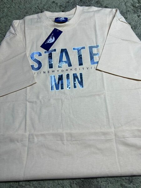 T-shirt blanc "State Min"