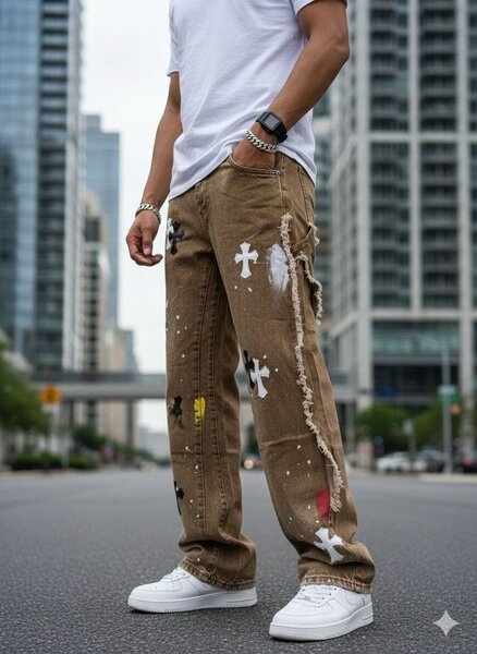 Jeans artistiques urbains