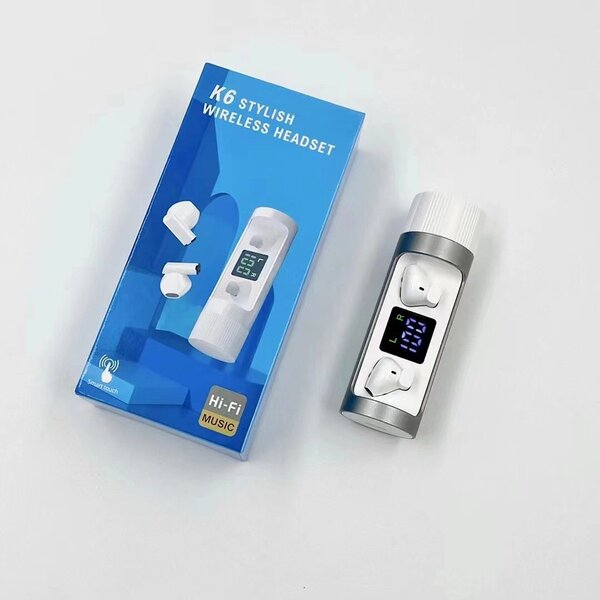 Écouteurs K6 - Pas Gros - Bonne Qualité Sonore - Beau Design