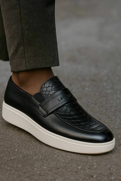 Mocassins en cuir pour hommes