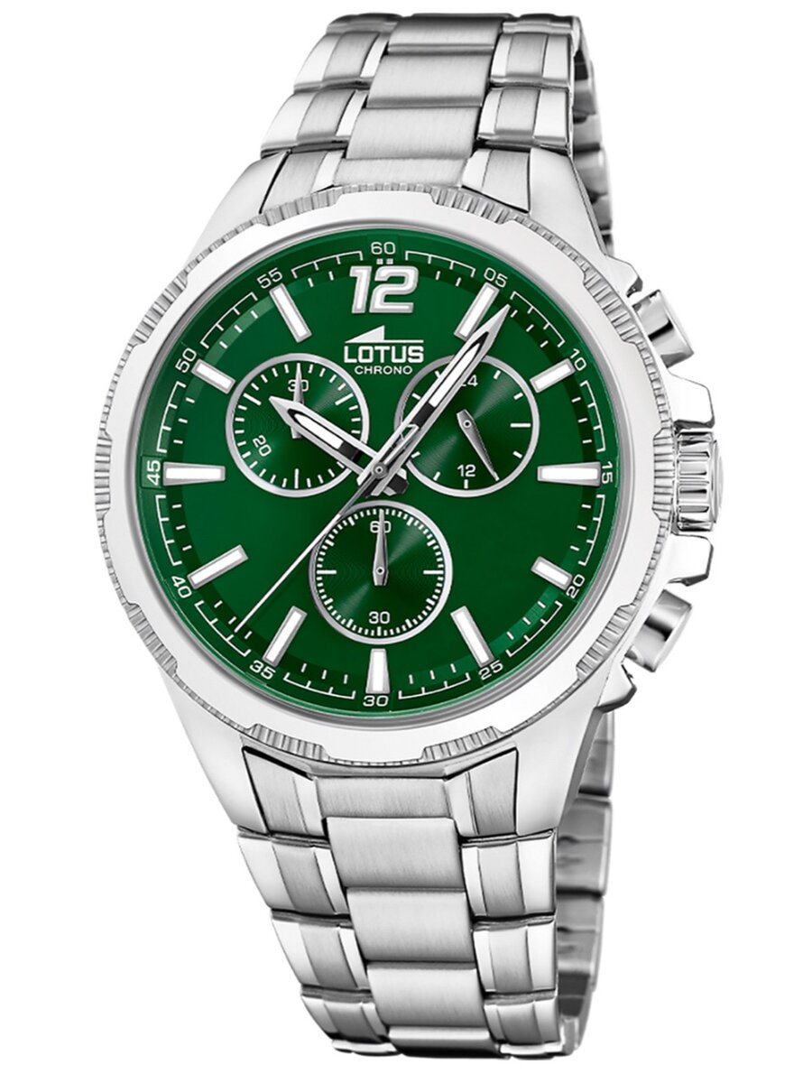 Montre chronographe en acier