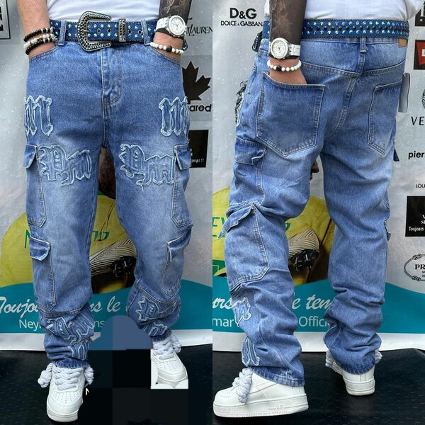 Jeans streetwear homme tendance