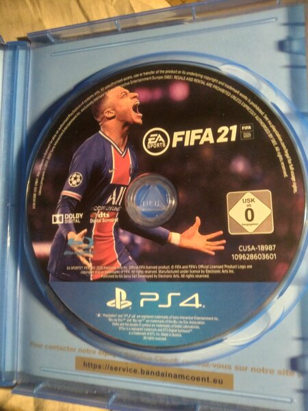 Fifa21 jeu ps4