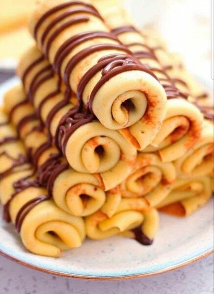 Crêpes Délicieuses Chocolat