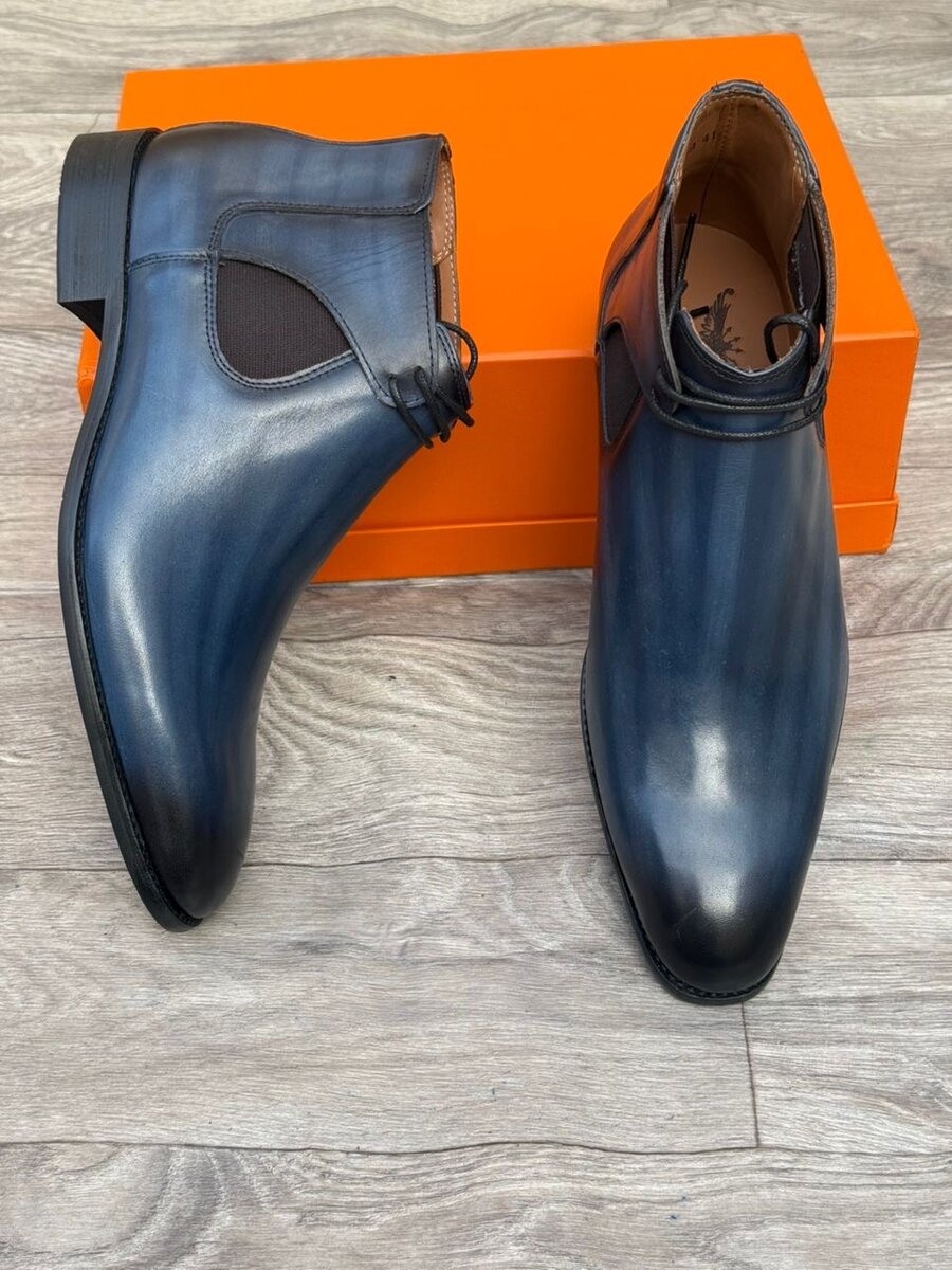 Bottes Chelsea en cuir élégantes