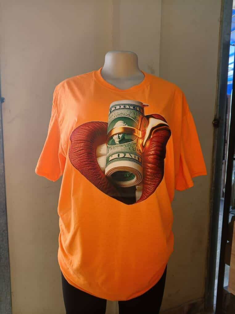 Ladies customized T-shirts