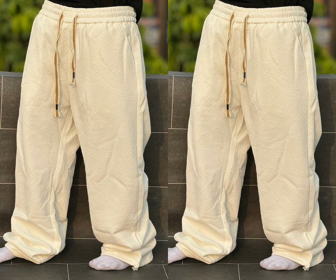 Pantalon de jogging beige