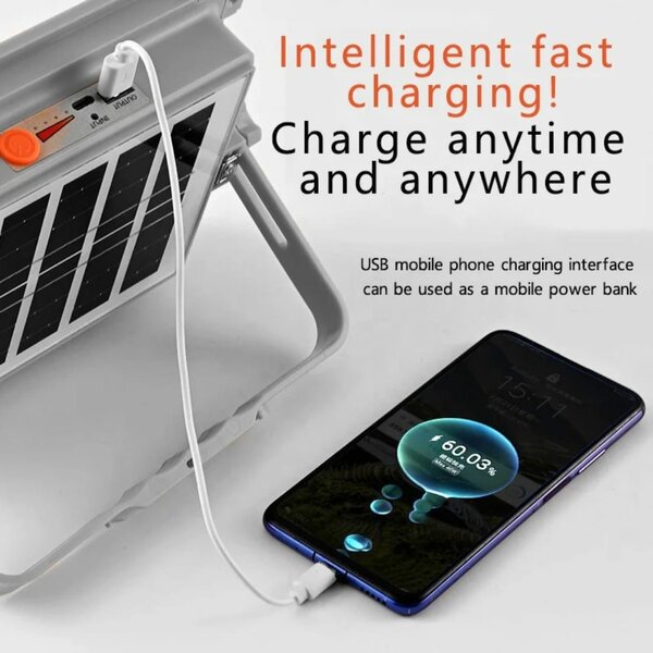 Projecteur LED Solaire Extérieur