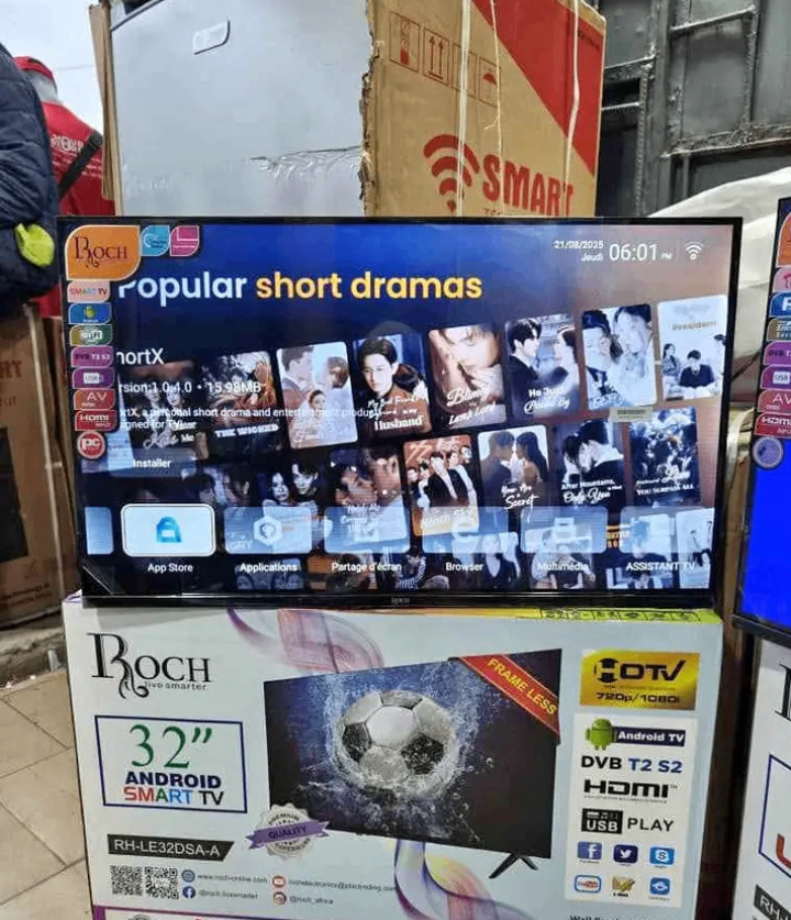 Téléviseur Android 32" HD