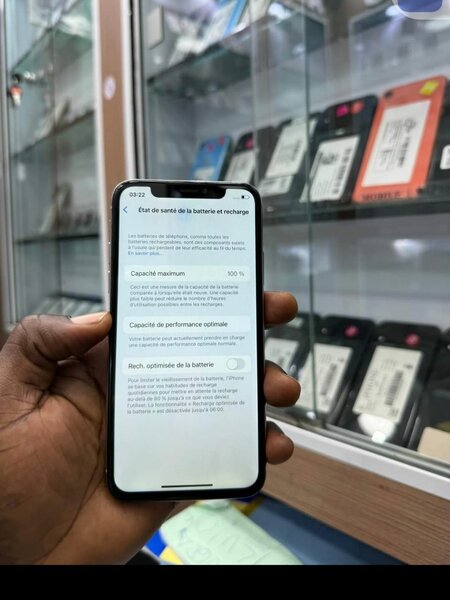 iPhone X 64 Go Argent