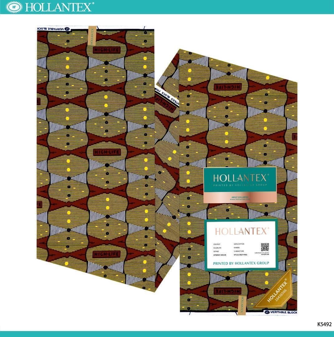 Tissu Africain Coloré Wax