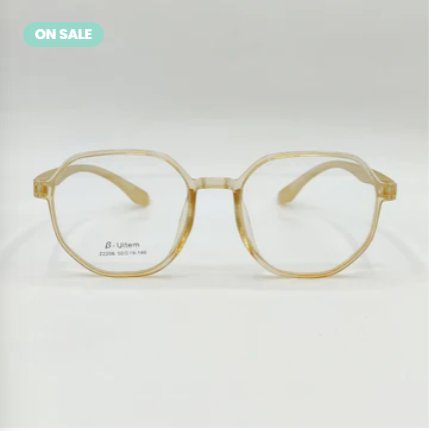 Hexagon Arabian Golden Frame For Girls