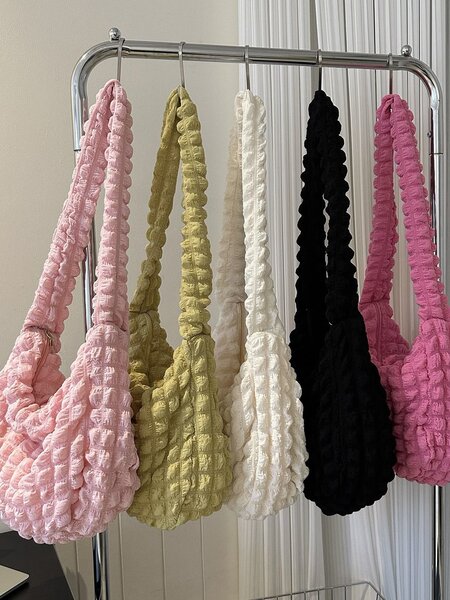 Sac en tricot texturé chic