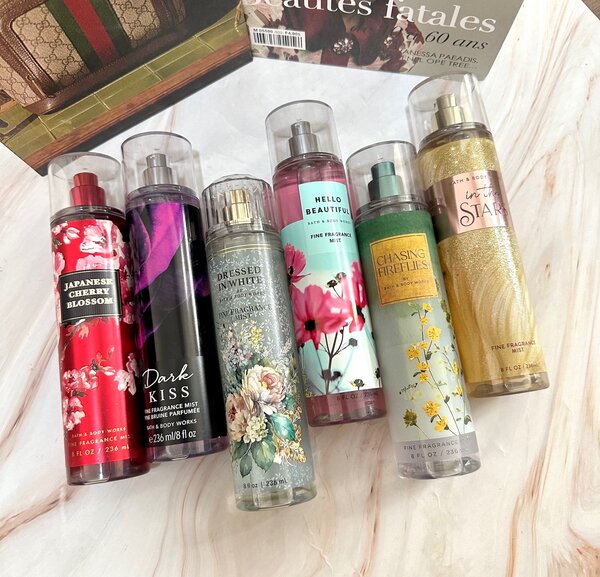 bath and body works splashes