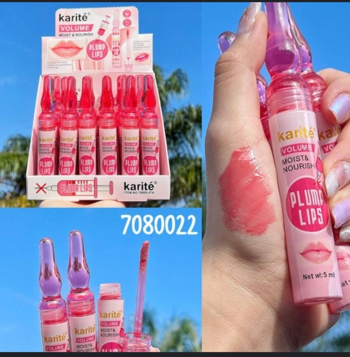 Gloss Volumateur Lèvres Karité