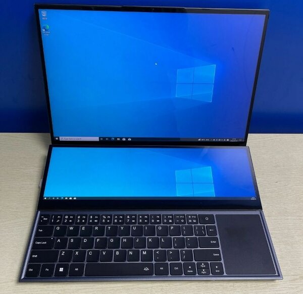Laptop double écran innovant