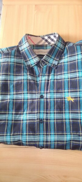 Chemise homme à carreaux