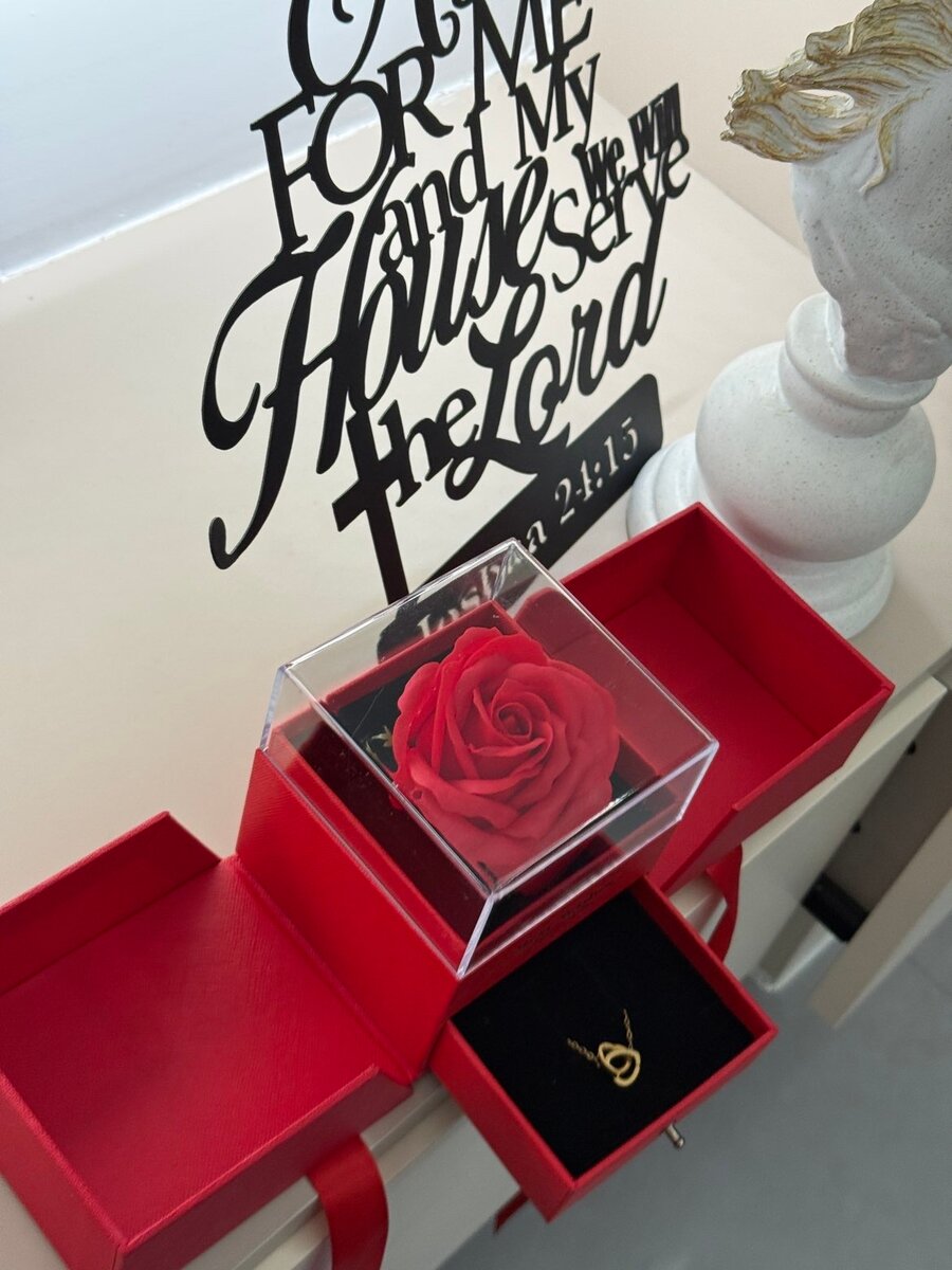 Rose Éternelle en Boîte Cadeau