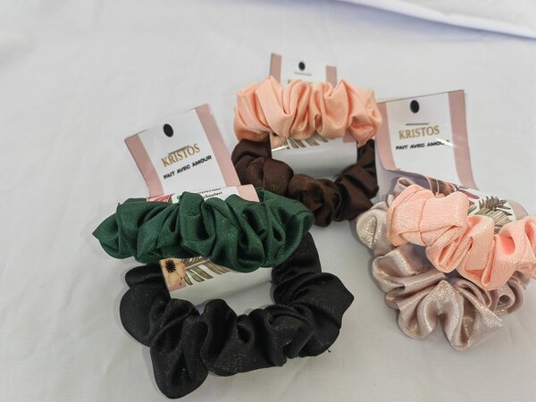 Chouchous en satin élégants