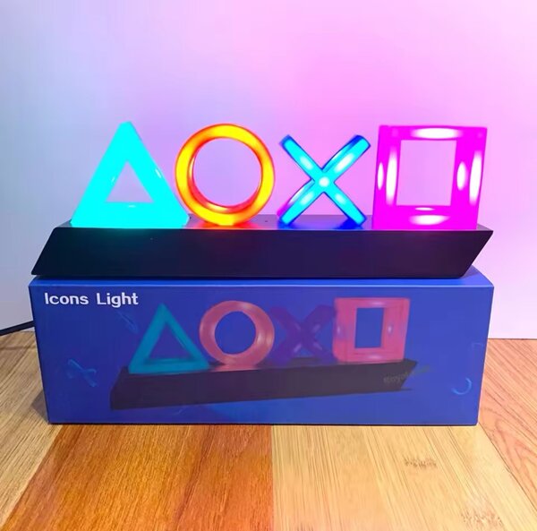 Playstation Icon Light With Stand