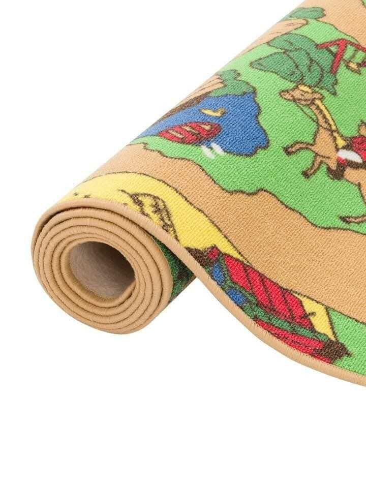 Tapis enfant coloré éducatif