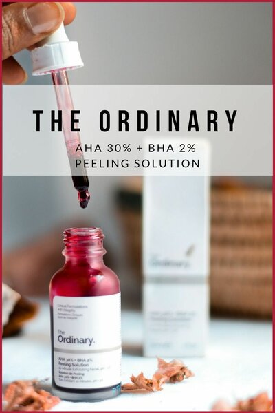 The Ordinary AHA peeling