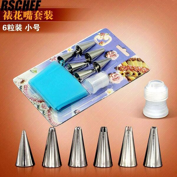 Kit de poche à douille avec 6 douilles