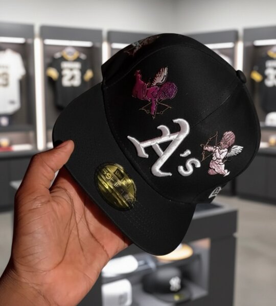 Casquette brodée A's