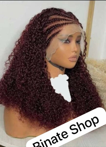 Perruque tressée water wave