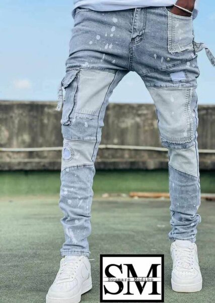 Jean Cargo Homme Style Urbain
