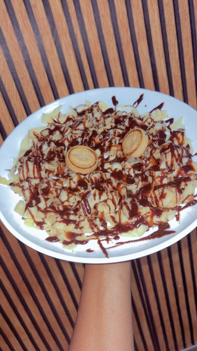 Crêpes sucrées au chocolat