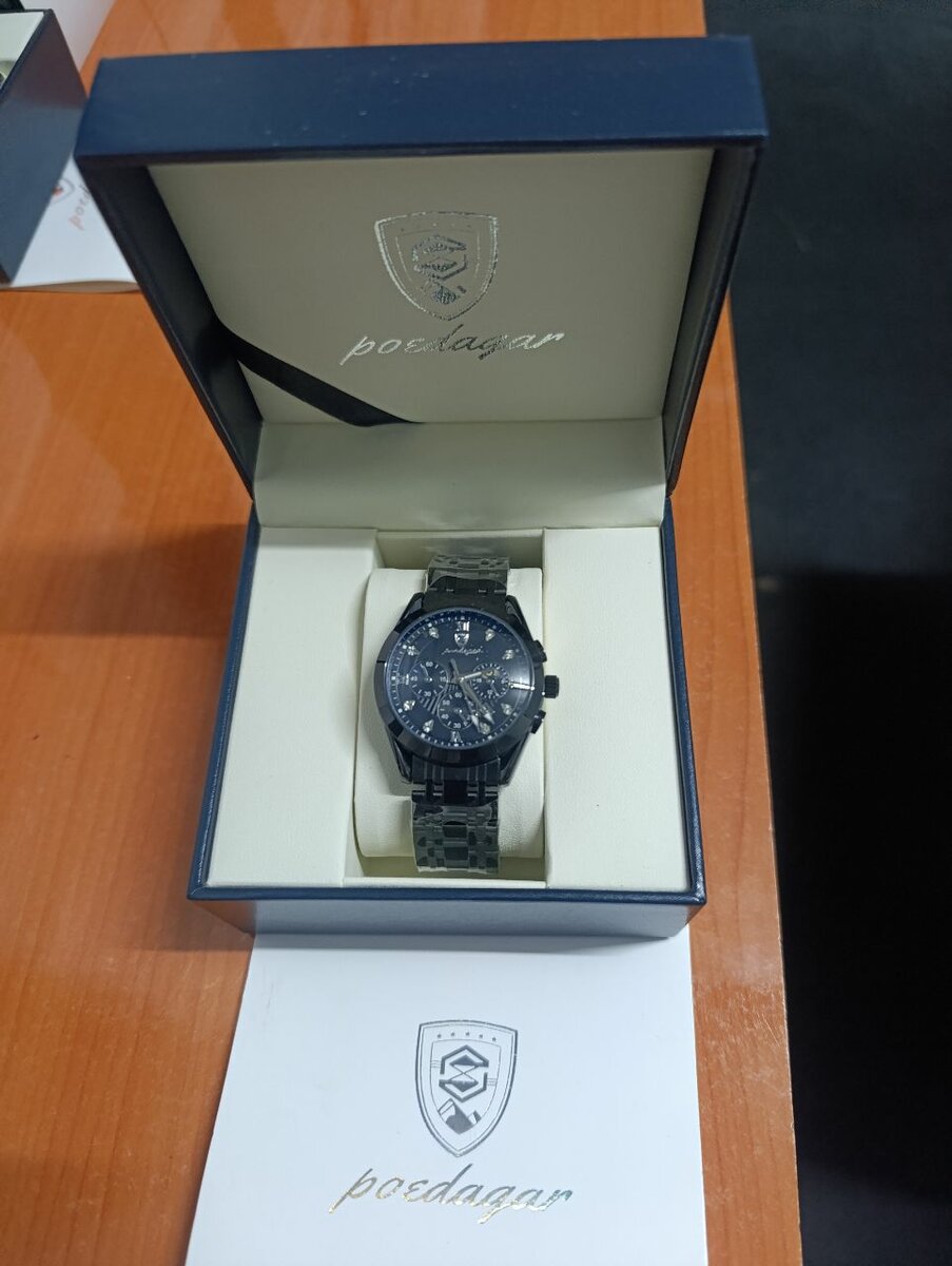 Montre homme chronographe élégante