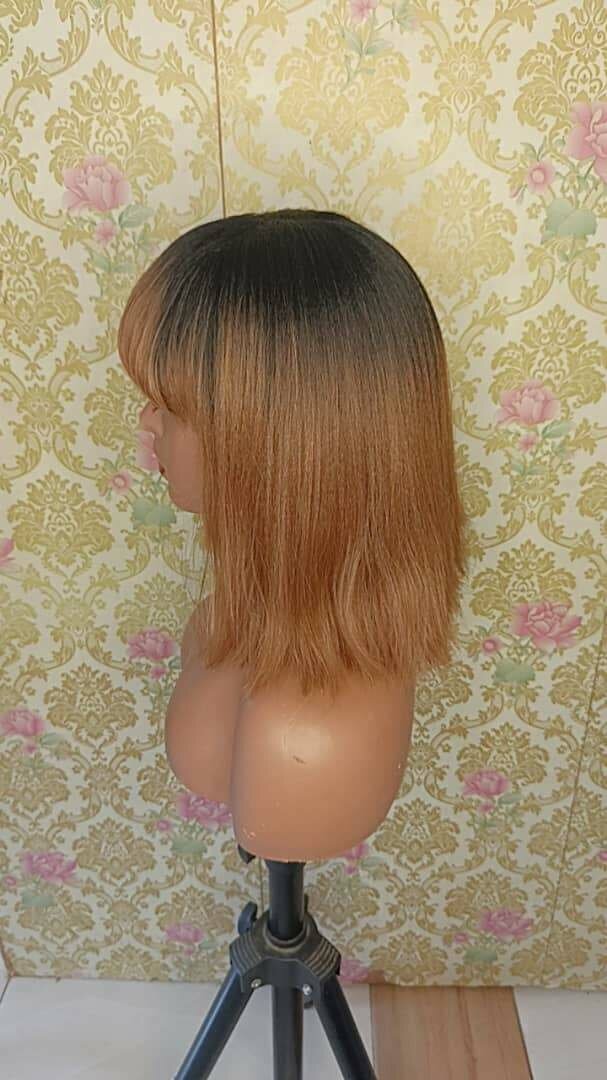 Perruque Carré Ombre Blond