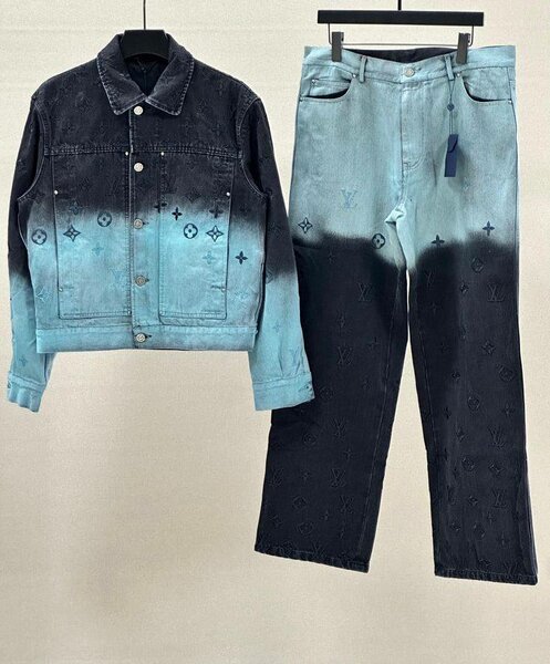 Ensemble denim tendance