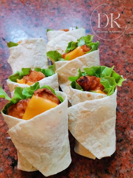 Wraps de Poulet Croquant