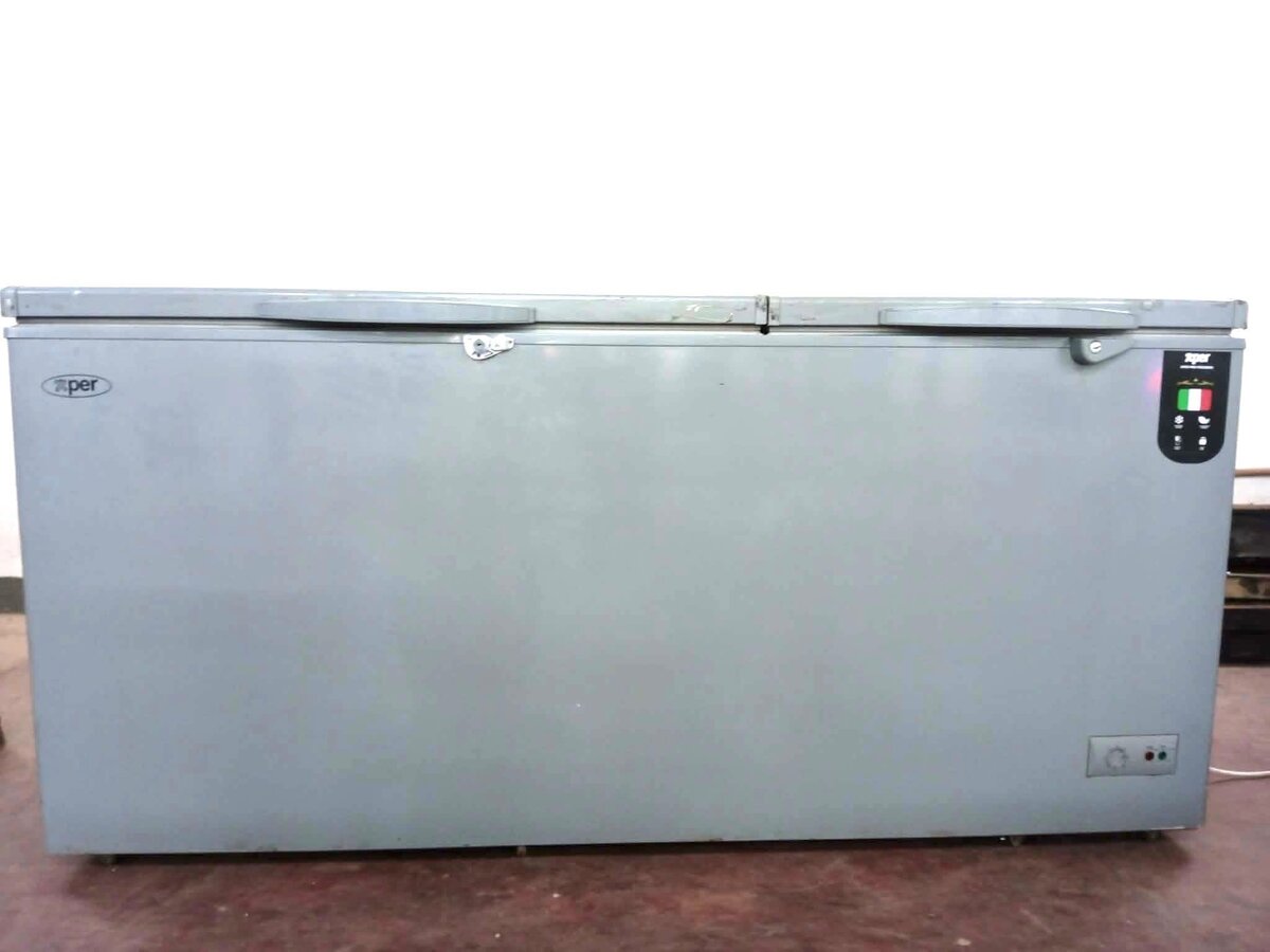 Congélateur coffre 2 portes