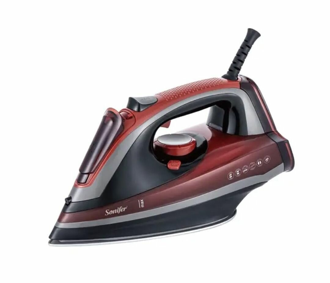 2200W ELECTRIC STEAM IRON WITH 400ML WATER TANK & CERAMIC