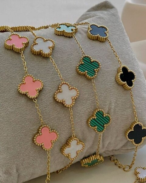 Collier Trèfle Élégant Femme