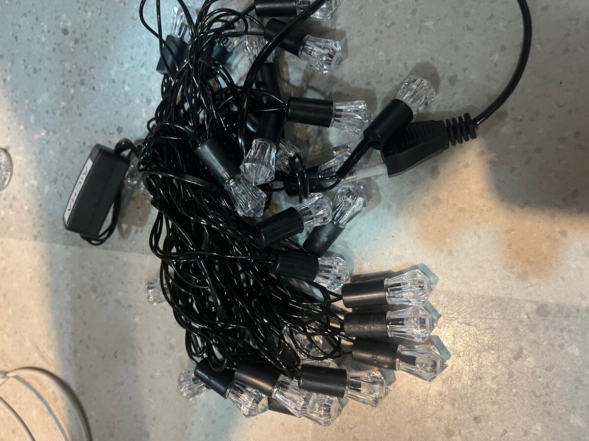 Guirlande lumineuse LED multicolore