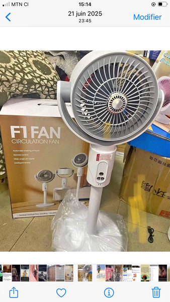 F1 Fan Circulation Ventilateur Électrique