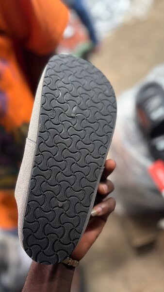 Mules confort en daim